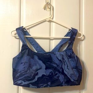 Offline Aerie blue tie dye sports bra